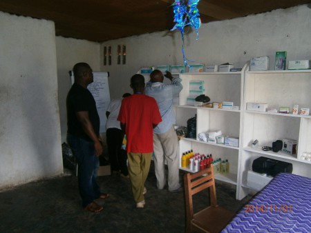 Pharmacie communautaire du Centre de santé de Gbabili